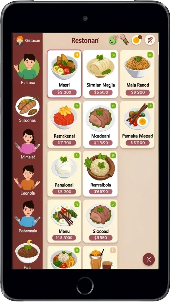 8qr - Tampilan antarmuka yang ramah pengguna.