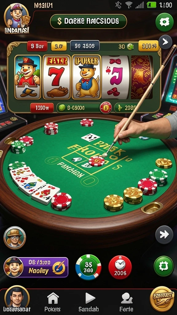 doublewin - Leaderboard menunjukkan peringkat pemain secara real-time.
