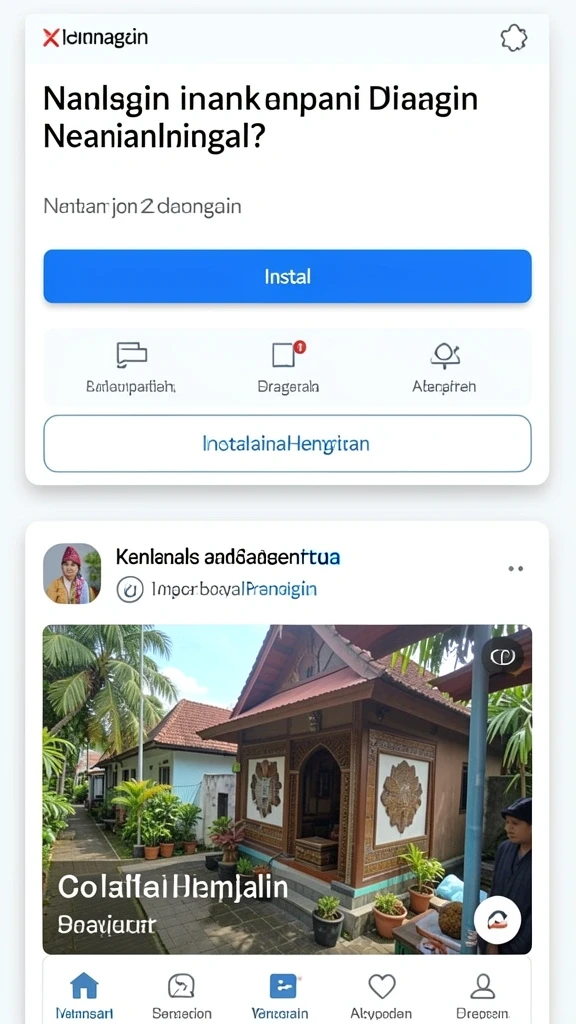 kitawd - Tampilan awal yang memukau dan interaktif.