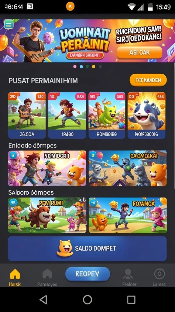 mg108 - Tampilan antarmuka yang intuitif dan menarik.