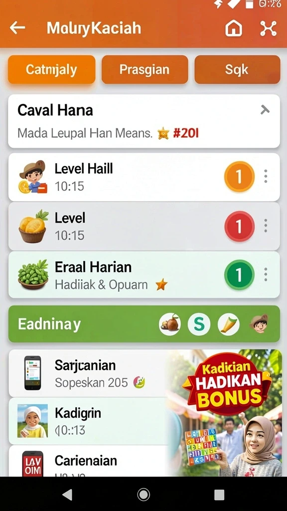 rajastar - Berbagai karakter unik yang dapat dipilih.